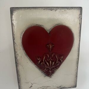 Sid Dickens Memory Block Tile Red Heart Retired T559 HEART.